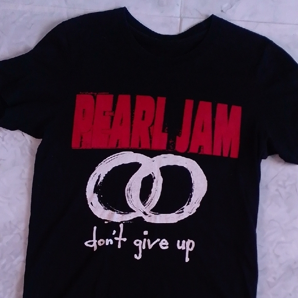 2021 Pearl Jam Dont Give Up Tour Black Graphic T-Shirt - Picture 4 of 7